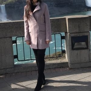 Missguided Lilac coat